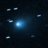 Хаббл уточнил размер ядра межзвездной кометы 3I/ATLAS