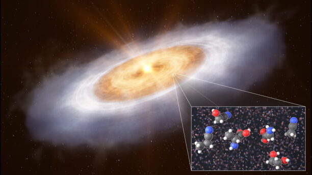 Космическая кухня жизни: ALMA обнаружила молекулы ДНК в колыбели планет